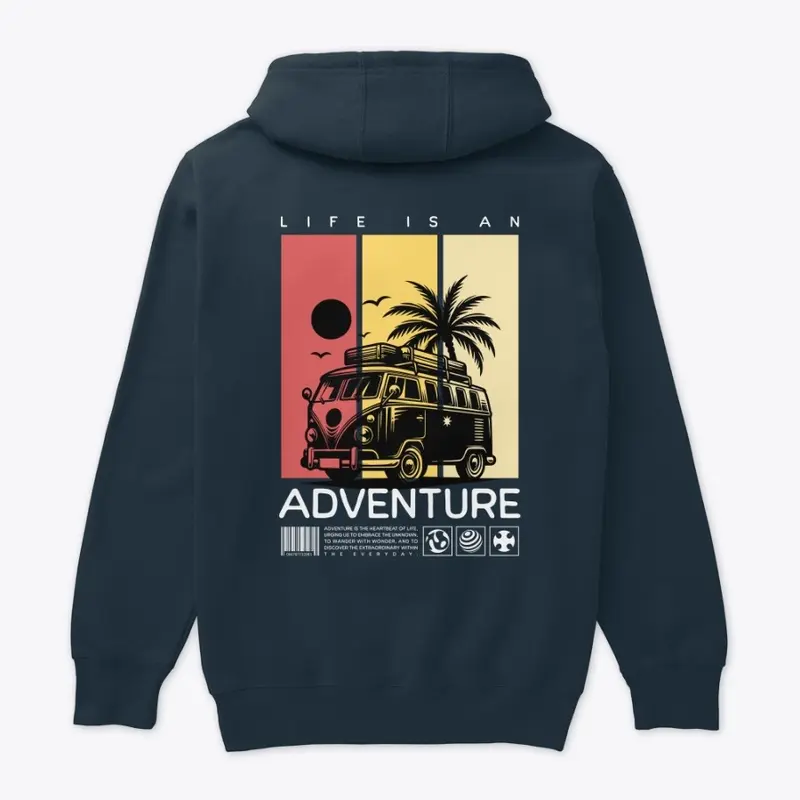 Life is an Adventure: Travel Quote Tee