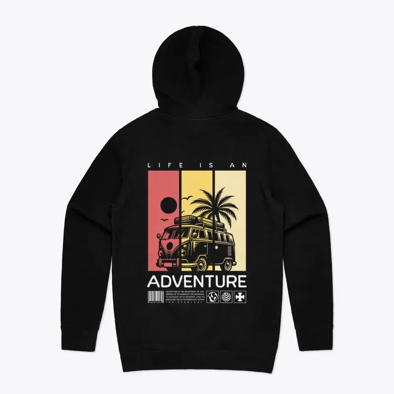 Life is an Adventure: Travel Quote Tee